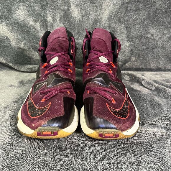 Nike LeBron 13 Men’s 10 shoes 2015 Mulberry Basketball - Picture 4 of 10